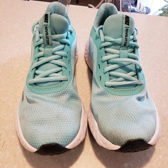 Nike Womens Revolution 5 BQ3207-301 Blue Running Shoes Sneakers Size 9 - Picture 3 of 8